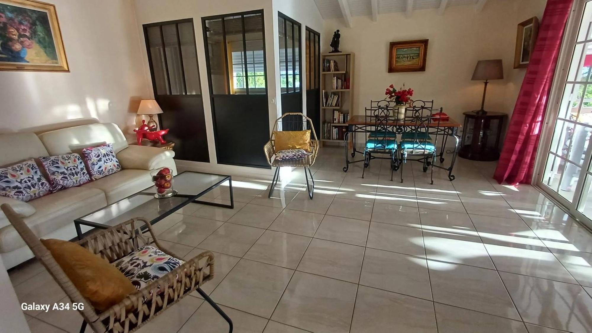 Villa Elegante A Saint Francois Avec Piscine Privee Toute L'Annee 外观 照片