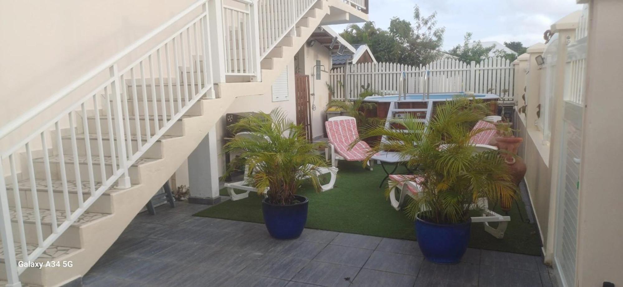 Villa Elegante A Saint Francois Avec Piscine Privee Toute L'Annee 外观 照片