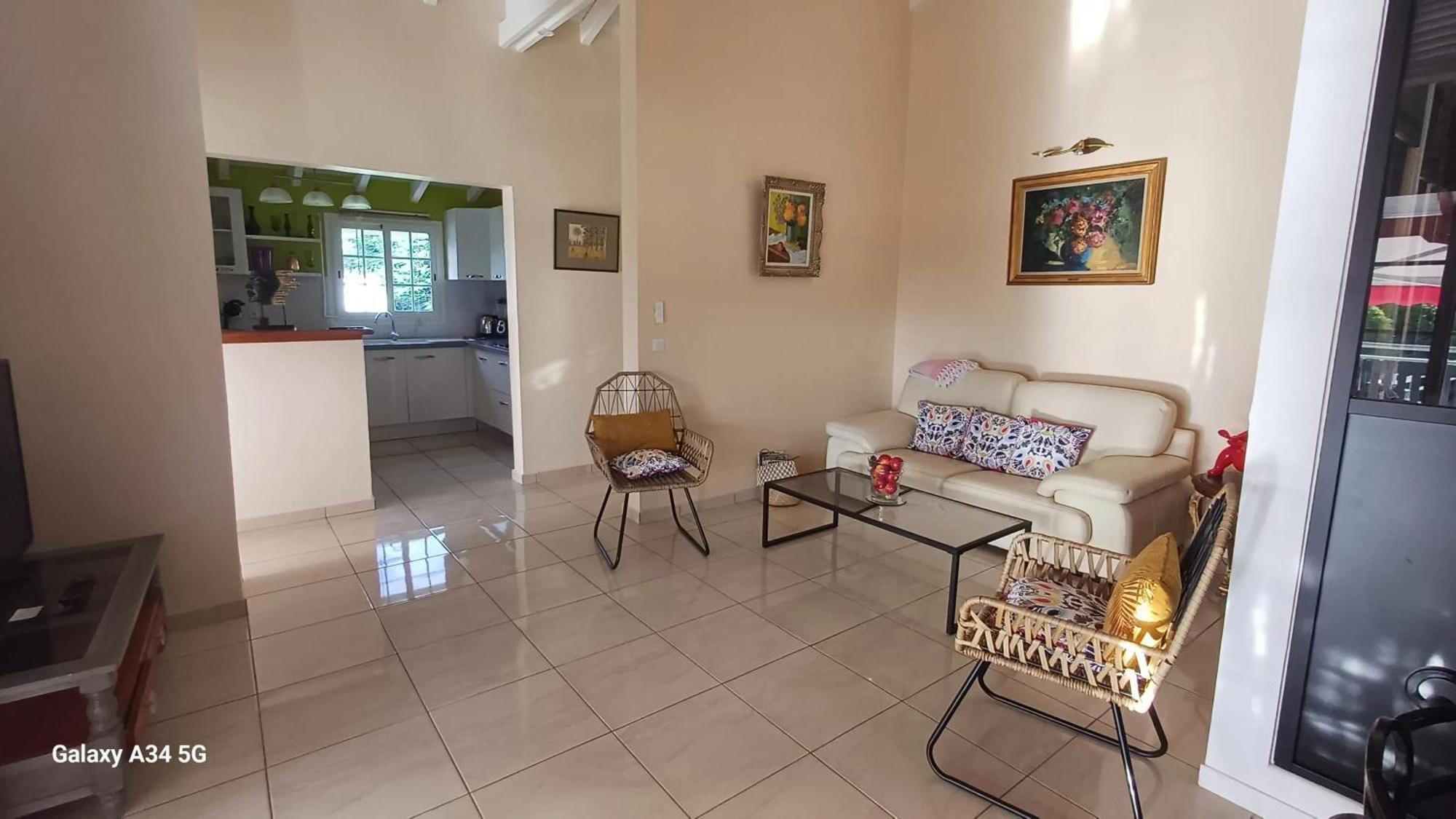 Villa Elegante A Saint Francois Avec Piscine Privee Toute L'Annee 外观 照片