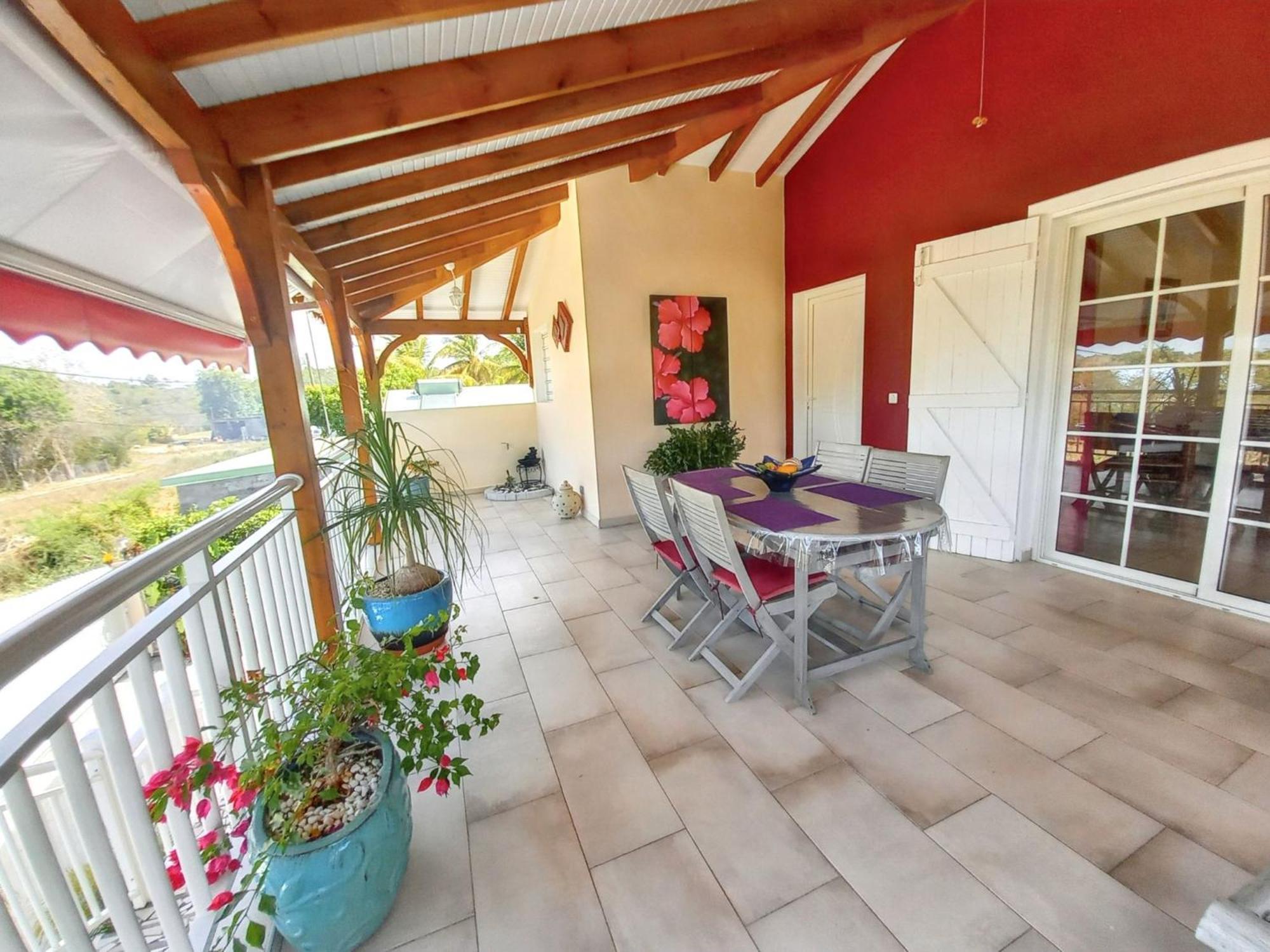 Villa Elegante A Saint Francois Avec Piscine Privee Toute L'Annee 外观 照片