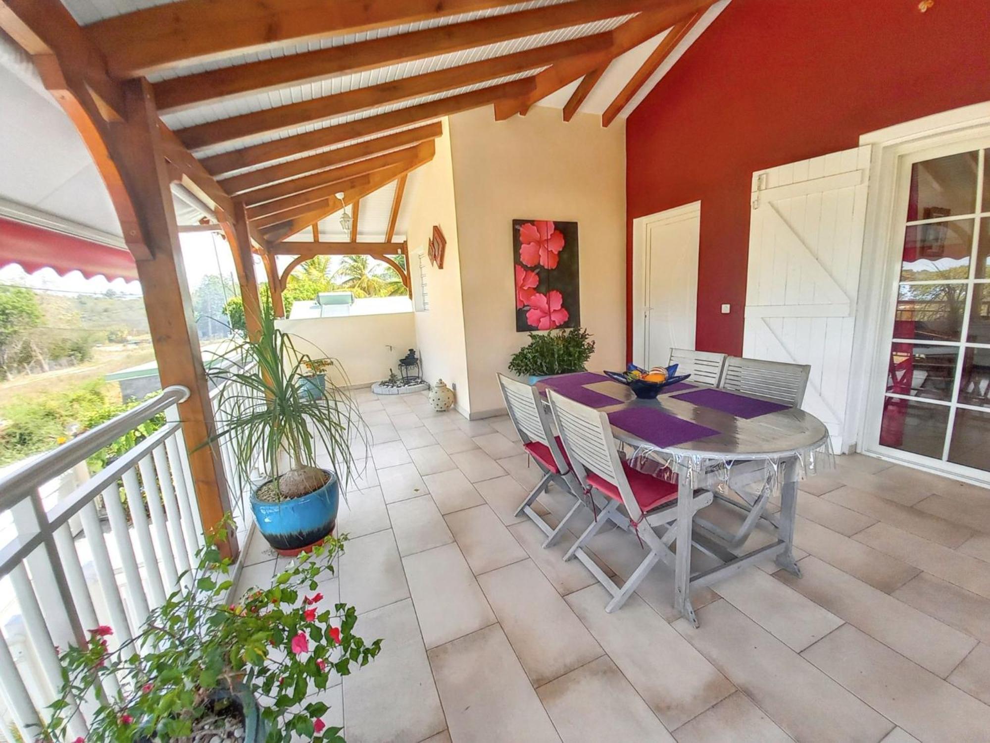 Villa Elegante A Saint Francois Avec Piscine Privee Toute L'Annee 外观 照片